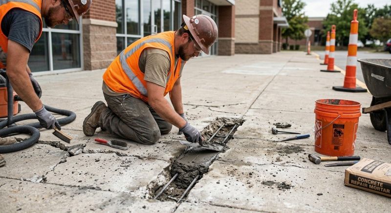 Garage Slab Repair in West Des Moines, IA