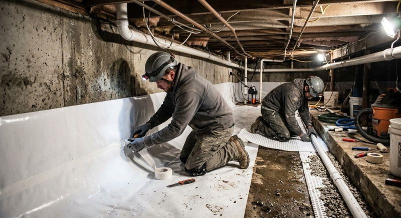 Residential Waterproofing in Tuscaloosa, AL