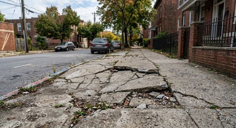 Sidewalk Repair in West Des Moines, IA